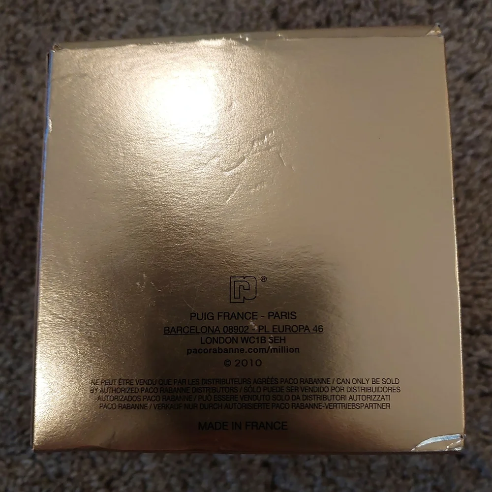 Paco Rabanne Lady Million Perfume 1.7 Fl. Oz Gold Packaging - Picture 3 of 5